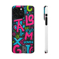 Graffiti Design Phone Case - Urban Fashion for Boys