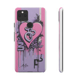 Graffiti Phone Case: Urban Chic for Girls with London Skylin - Phone Case by Printify | Unique designs from ArteoDesign