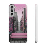 Graffiti-Inspired London Skyline Phone Case for Girls - Phone Case by Printify | Unique designs from ArteoDesign