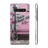 Graffiti Phone Case: Urban Chic with a Feminine Twist - Phone Case by Printify | Unique designs from ArteoDesign