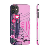 Streetwear Graffiti Phone Case for Girls - Soft and Bold Style