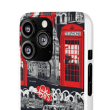 Edgy London Street Art Graffiti Phone Case for Boys