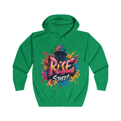 Men's Streetwear Hoodie - Graffiti Art Design