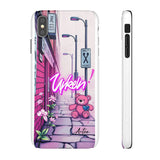 Graffiti-Inspired Phone Case: London Skyline Urban Chic - Phone Case by Printify | Unique designs from ArteoDesign