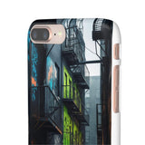 Graffiti-Inspired Phone Case: Urban Chic for Girls - Phone Case by Printify | Unique designs from ArteoDesign