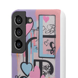 Graffiti Street Art-Inspired Phone Case for Girls