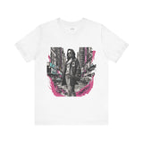 Women's Urban Cityscape Tee - Stylish Graphic Streetwear