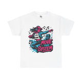 Move the System T-Shirt – White Urban Music Tee UK