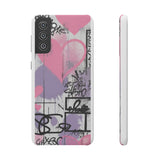 Graffiti-Inspired Phone Case: London Skyline for Girls - Phone Case by Printify | Unique designs from ArteoDesign