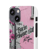 Graffiti Phone Case: Urban Chic with a Feminine Twist - Phone Case by Printify | Unique designs from ArteoDesign