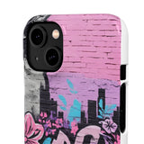 Graffiti Phone Case for Girls: Urban Chic with a Feminine Tw - Phone Case by Printify | Unique designs from ArteoDesign