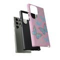 Y2K Butterfly Pink iPhone Case – Glitter Aesthetic