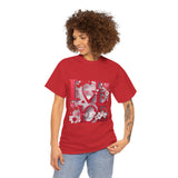 LOVE Graphic Valentine's Day T-Shirt – Romantic Heart Design Tee