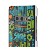 Urban Graffiti Style Phone Case - Cool and Chic for Girls