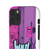 Urban Graffiti Chic Phone Case - Cool Street Style for Girls