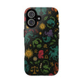 Astrological Zodiac Phone Case – Celestial Graffiti Style