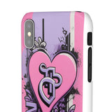 Graffiti Phone Case: Urban Chic for Girls with London Skylin - Phone Case by Printify | Unique designs from ArteoDesign