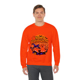 Happy Halloween Sweatshirt – Ghosts & Pumpkins Graphic