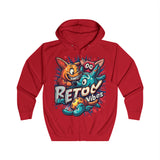 Retro Vibes Men's Cartoon Hoodie - Vintage Nostalgia