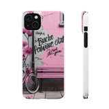 Graffiti Phone Case: Urban Chic with a Feminine Twist - Phone Case by Printify | Unique designs from ArteoDesign