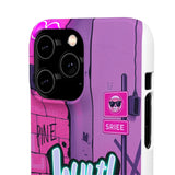 Graffiti Phone Case: Urban Chic for Girls with a Twist - Phone Case by Printify | Unique designs from ArteoDesign