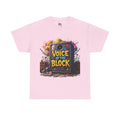 Voice of the Block Graffiti Speaker Tee – Navy