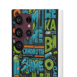 Urban Graffiti Style Phone Case - Cool and Chic for Girls