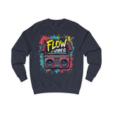 Men's Flow Vibes Sweatshirt | Retro Boombox Design