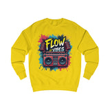 Men's Flow Vibes Sweatshirt | Retro Boombox Design