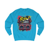 Men's Flow Vibes Sweatshirt | Retro Boombox Design