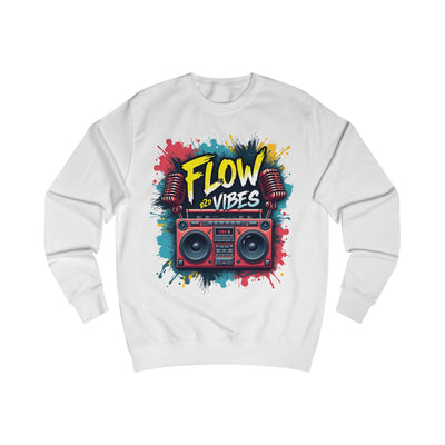 Men's Flow Vibes Sweatshirt | Retro Boombox Design
