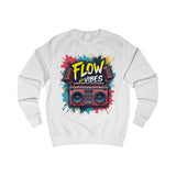 Men's Flow Vibes Sweatshirt | Retro Boombox Design