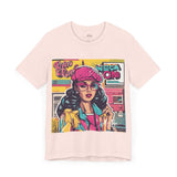 Retro Vibes: Women's Throwback T-Shirts with Bold '80s-'9 - T-Shirt by Printify | Unique designs from ArteoDesign