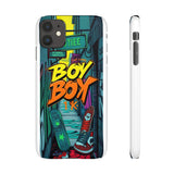 Graffiti Phone Case: Urban Chic with London Skyline for Girl - Phone Case by Printify | Unique designs from ArteoDesign