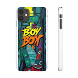 Graffiti Phone Case: Urban Chic with London Skyline for Girl - Phone Case by Printify | Unique designs from ArteoDesign