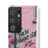 Graffiti Phone Case: Urban Chic with a Feminine Twist - Phone Case by Printify | Unique designs from ArteoDesign