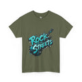 Rock the Streets Guitar Tee | Music Street Art Shirt