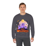 Haunted House Unisex Sweatshirt - Spooky Halloween Spirit