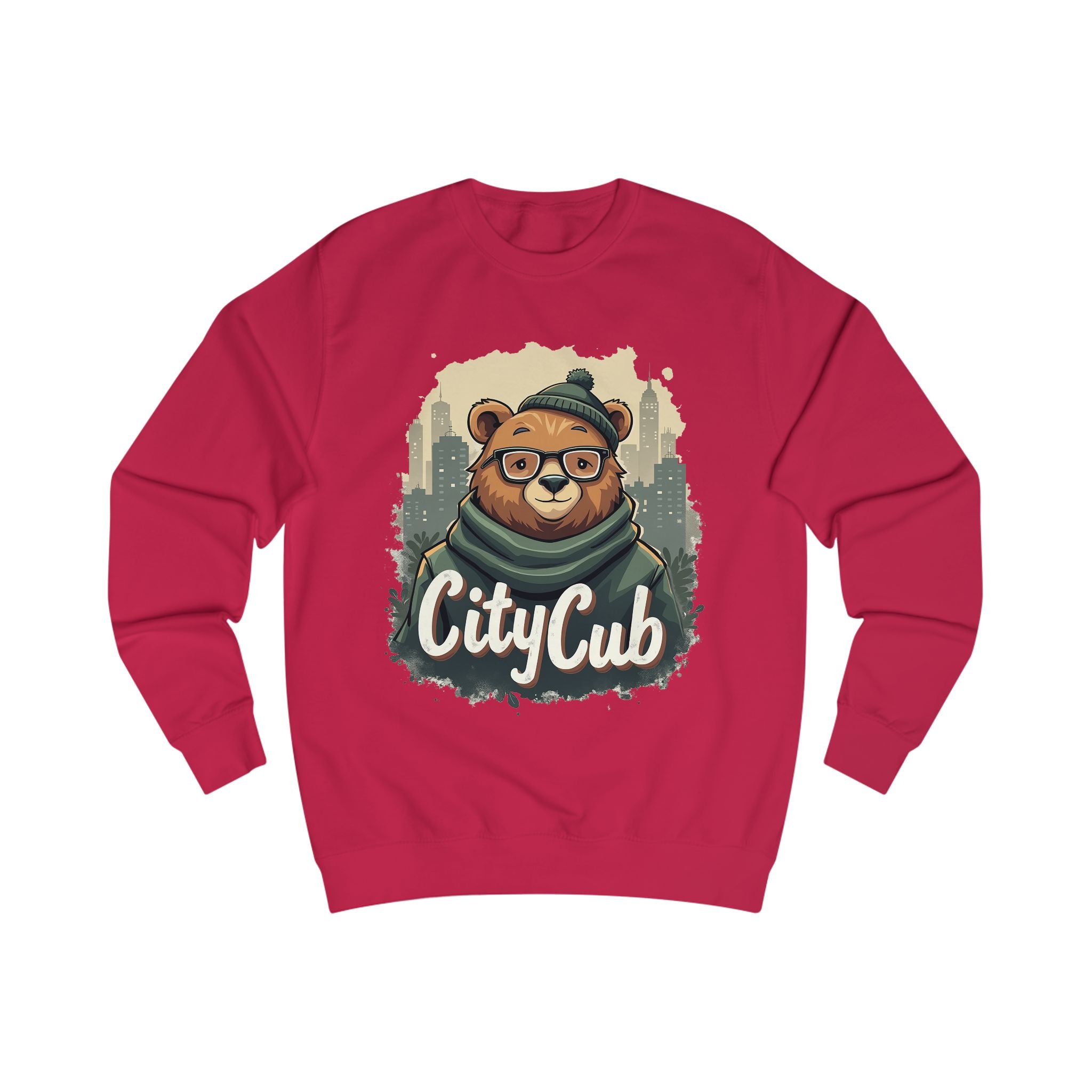 Men's City Cub Sweatshirt | Urban Bear Design