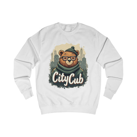 Men's City Cub Sweatshirt | Urban Bear Design