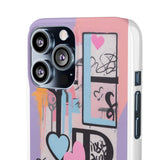 Graffiti Phone Case for Girls: Urban Chic Meets Feminine Sty - Phone Case by Printify | Unique designs from ArteoDesign