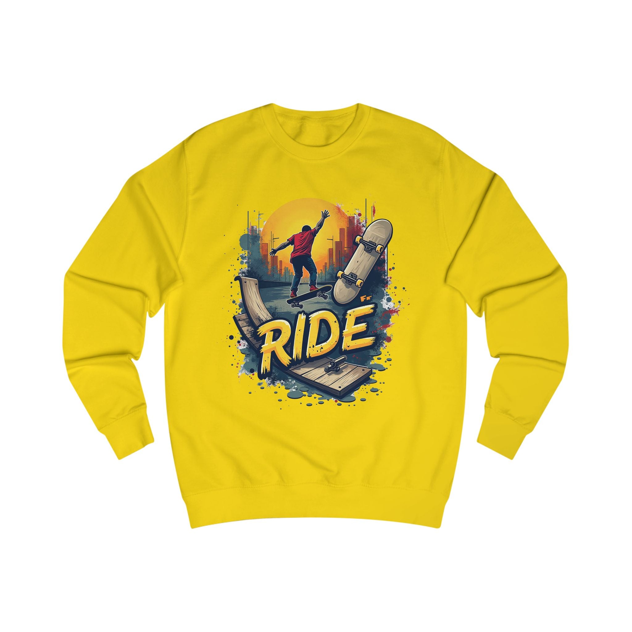 Men's Ride Skateboard Sweatshirt | Urban Skate Style