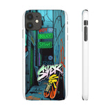 Graffiti-Inspired Phone Case for Girls: Urban Chic Style - Phone Case by Printify | Unique designs from ArteoDesign