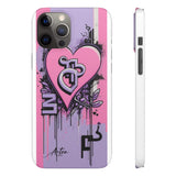 Graffiti Phone Case: Urban Chic for Girls with London Skylin - Phone Case by Printify | Unique designs from ArteoDesign