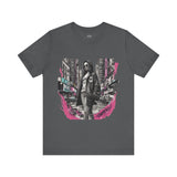 Women's Urban Cityscape Tee - Stylish Graphic Streetwear