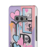 Graffiti Phone Case for Girls: Urban Chic Meets Feminine Sty - Phone Case by Printify | Unique designs from ArteoDesign