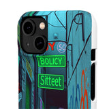 Graffiti-Inspired Phone Case for Girls: Urban Chic Style - Phone Case by Printify | Unique designs from ArteoDesign