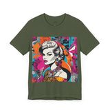 Vintage Pop Art Woman T-Shirt – Bold Retro Graphic Tee