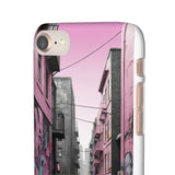 Stylish Graffiti Phone Case for Girls - Urban Elegance Design