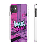 Graffiti Phone Case: Urban Chic for Girls with a Twist - Phone Case by Printify | Unique designs from ArteoDesign